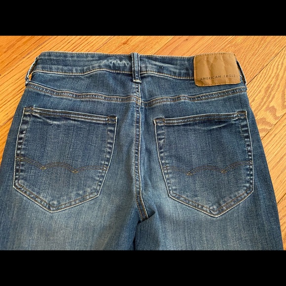 American Eagle Young Men Next Level Flex Original Straight 28x32 Jeans LIKE NEW - Picture 6 of 8